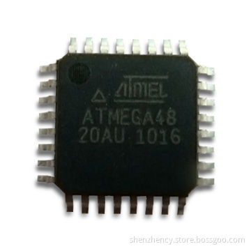 ATMEGA48-20AU, 8-bit Micro Controllers, MCU 4kB Flash 0.256kB, EEPROM 23 I/O Pins